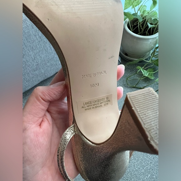 STEVE MADDEN LANGE ANKLE STRAP HEELS SIZE 10 - Picture 4 of 4